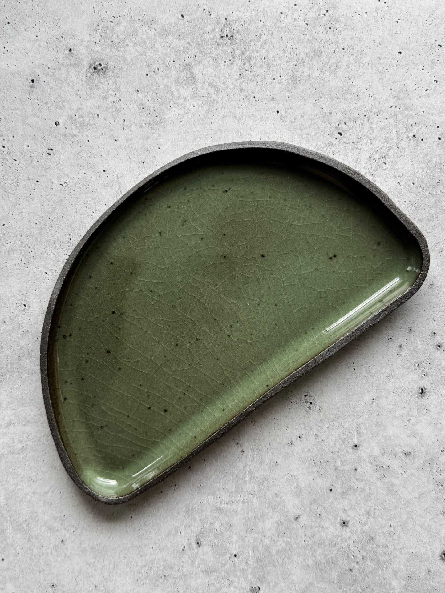 Intention Tray - Moon - Green Celadon