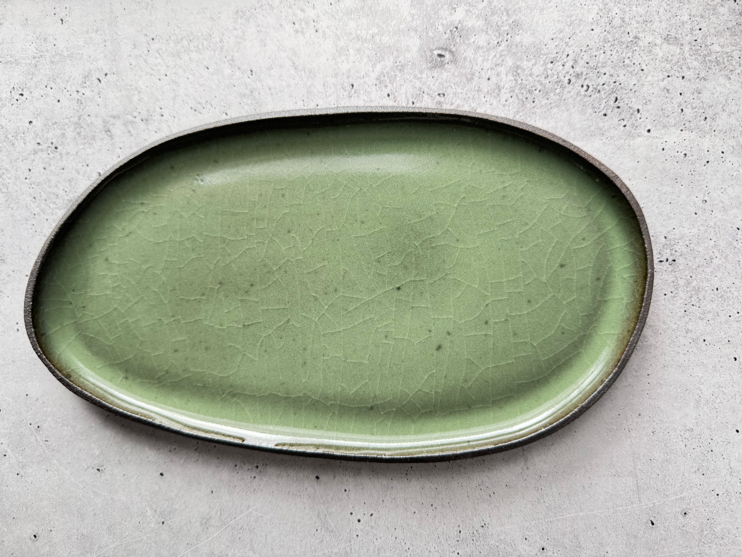 Intention Tray - Oblong - Green Celadon