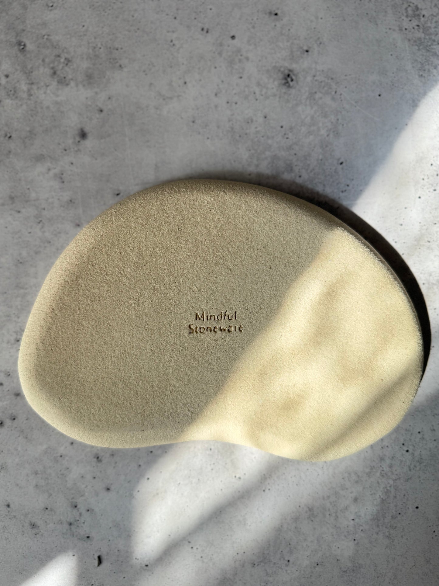 Intention Tray - Bean - Sky Blue (Light Clay)