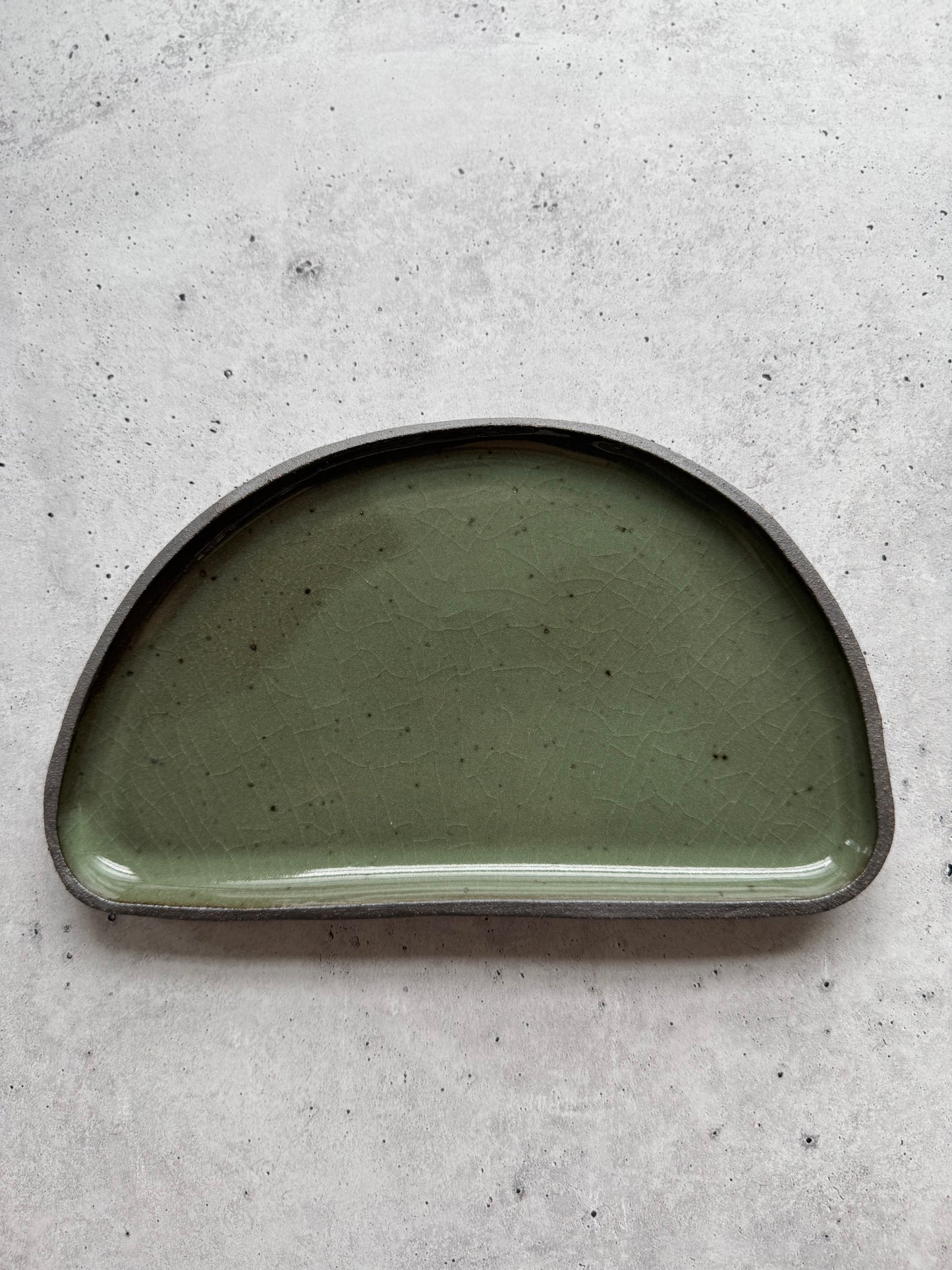Intention Tray - Moon - Green Celadon