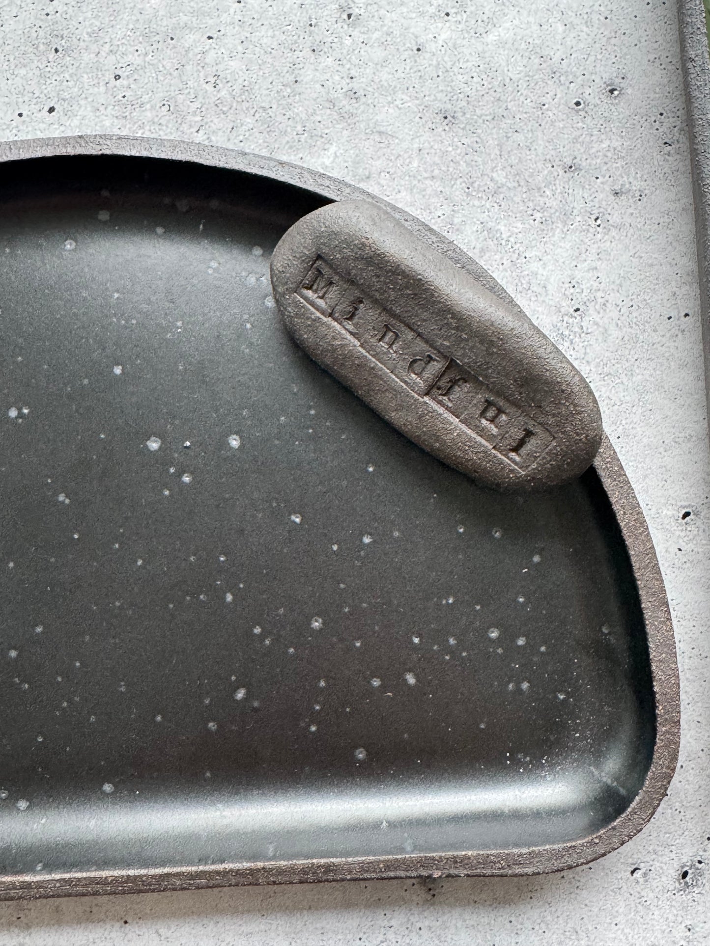 Intention Tray - Moon - Matte Black