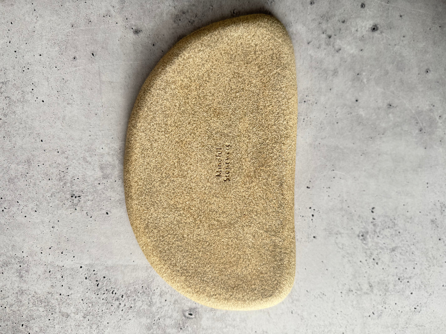 Intention Tray - Moon - Matte Black (Light Clay)