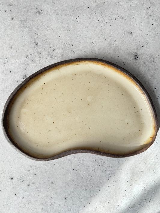 Intention Tray - Bean - Glossy Cream
